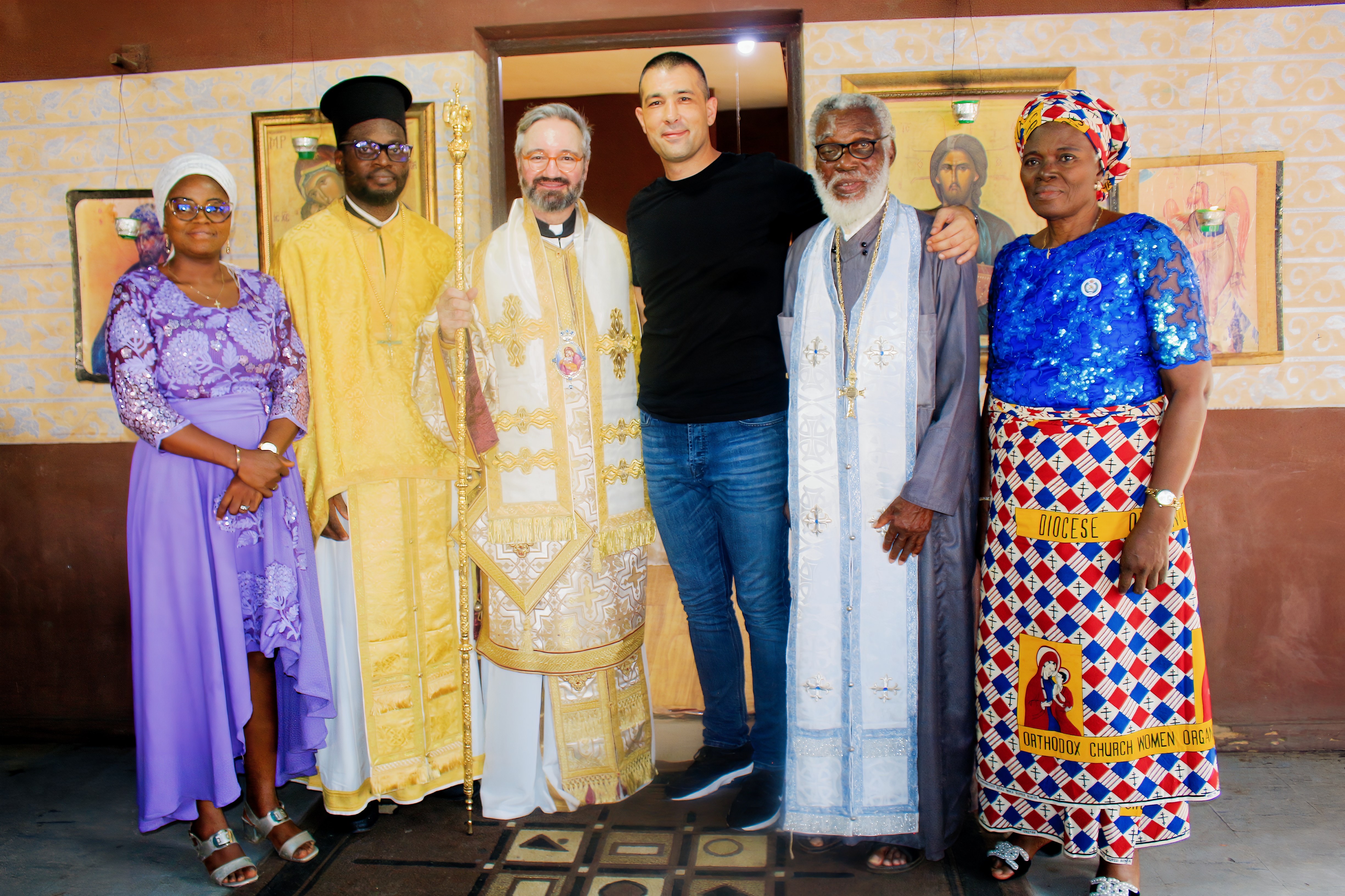 Archbishop Niκodemus visited Benin City, Edo State, Nigeria